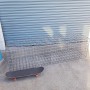 Gabion 2028mm L x 528mm W x 528mm H, 4mm diameter (75x75mm + spirals)