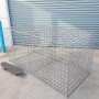 Gabion cage 2025x975x975, spirals. Al-ten.